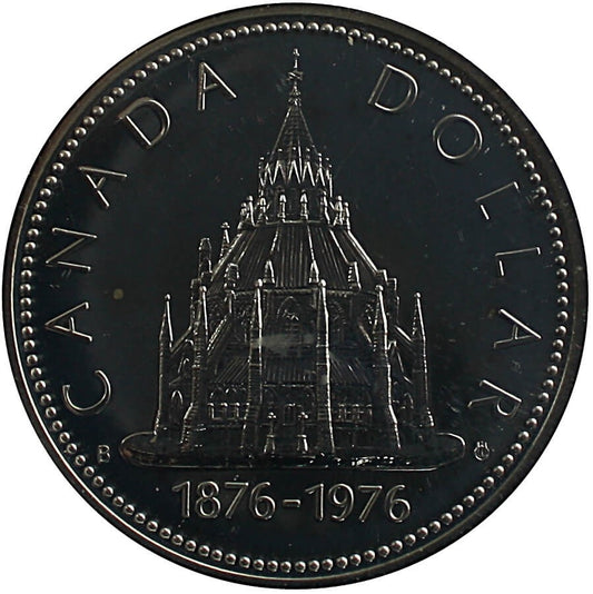 1 Dolar - Biblioteka Parlamentu 1976r - Kanada