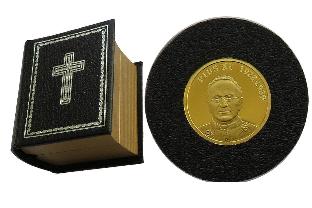 10 dolarów, Papież Pius XI, złoto Au 999