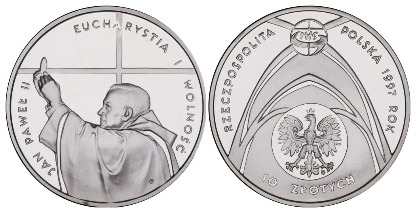 10 zł, Jan Paweł II - Kongres Eucharystyczny