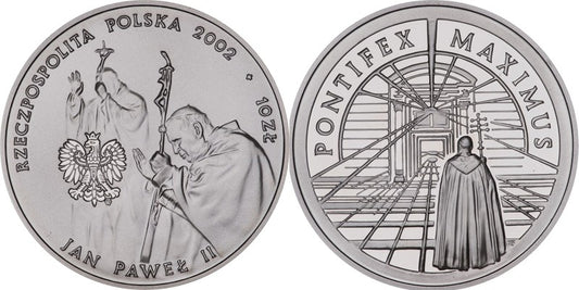 10 zł, Jan Paweł II Pontifex Maximus