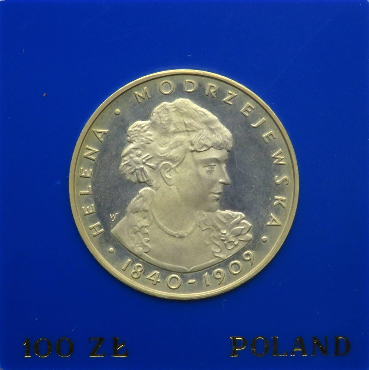 100 zł, Helena Modrzejewska 1975