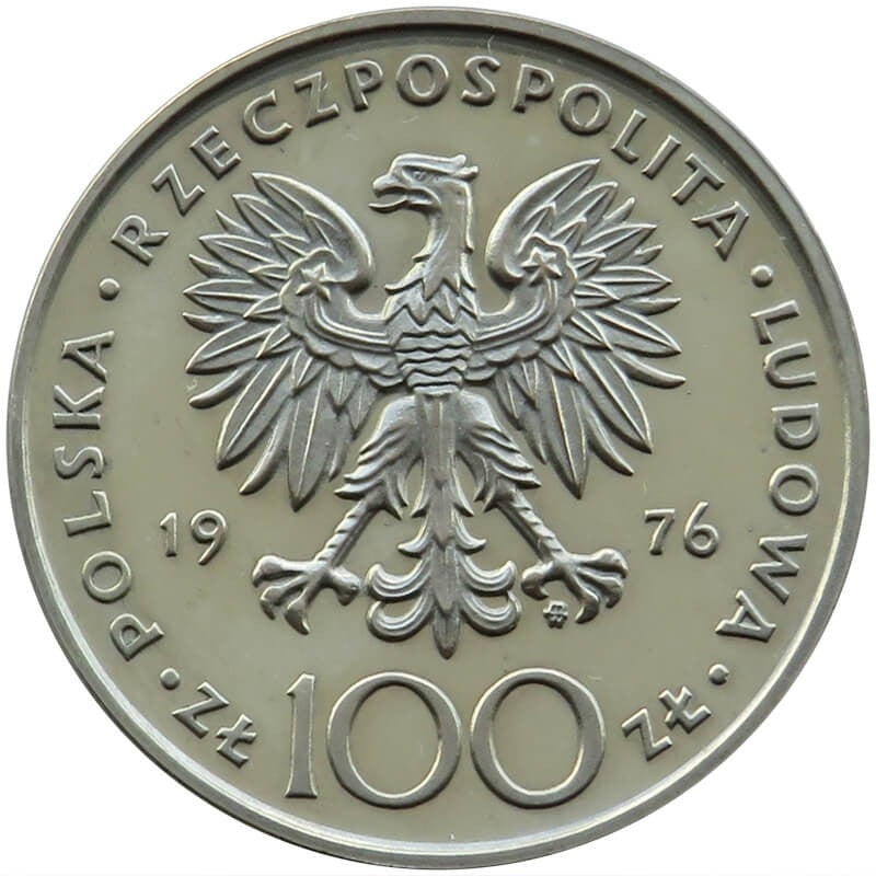 100 zł, Kazimierz Pułaski 1976