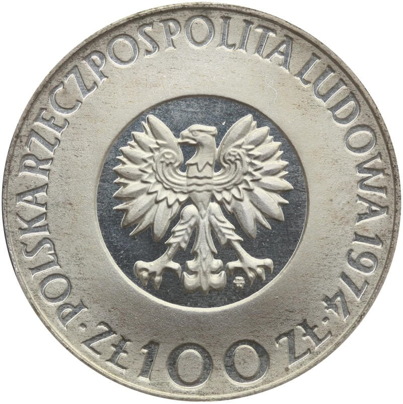 100 zł, Mikołaj Kopernik, 1974, brak kapsla