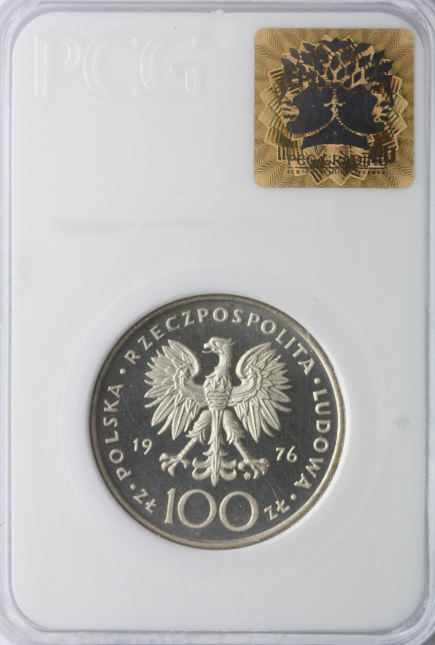 100 zł Pułaski 1976, PCG PR69