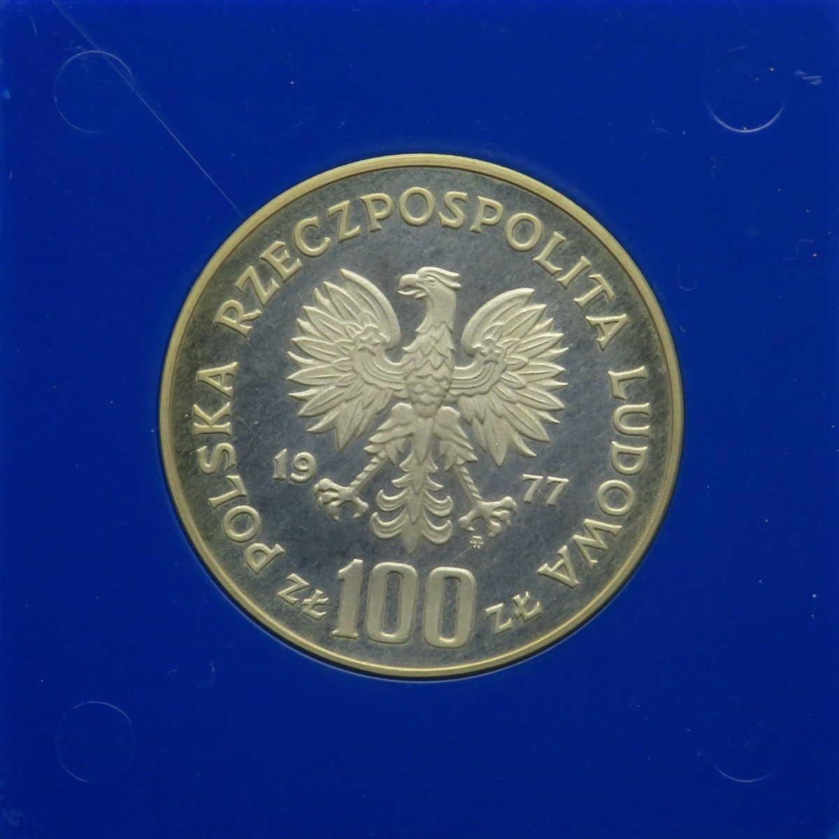 100 zł, Zamek królewski na Wawelu, 1977 r.