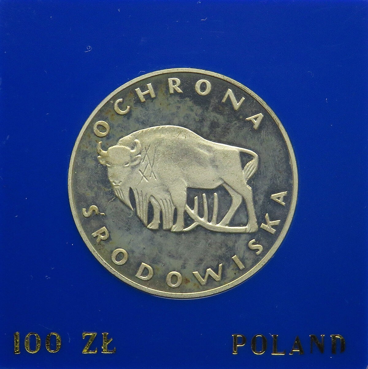 100 zł Żubr Ochrona środowiska 1977