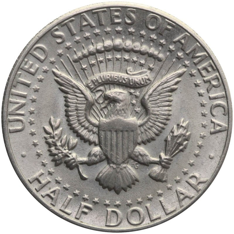 1/2 half dollar Kennedy 1973