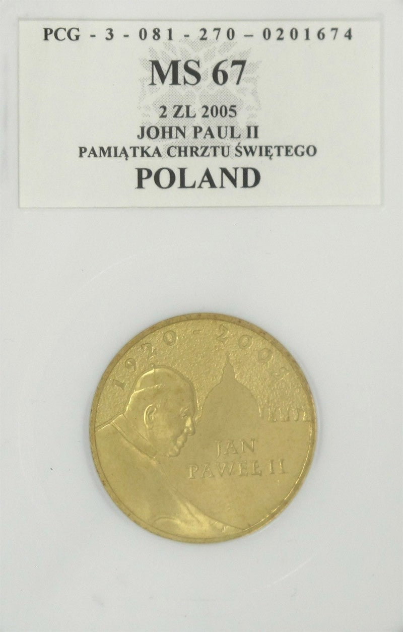 2 zł, Jan Paweł II (1920-2005), Gold Nordic