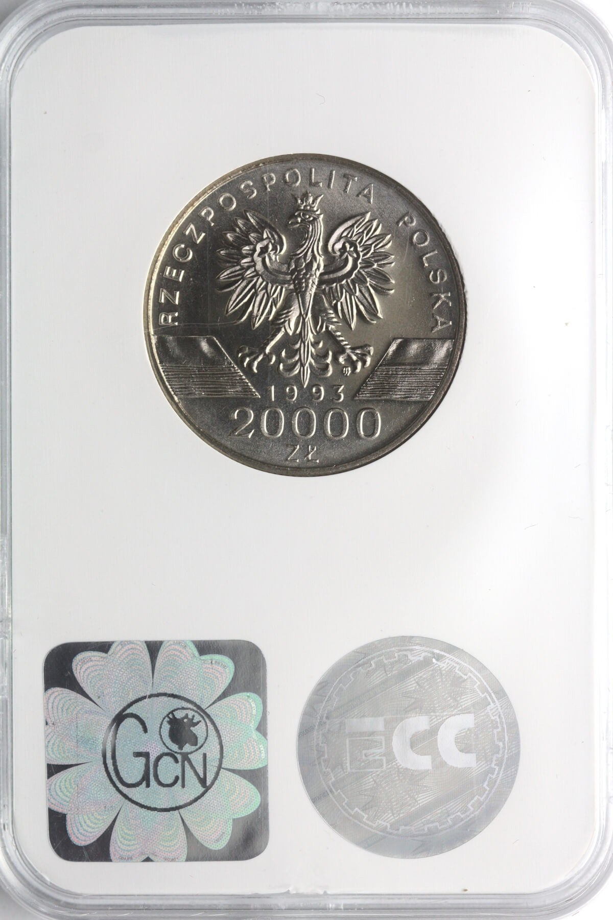 20 000 zł, Jaskółki, 1993, GCN MS65