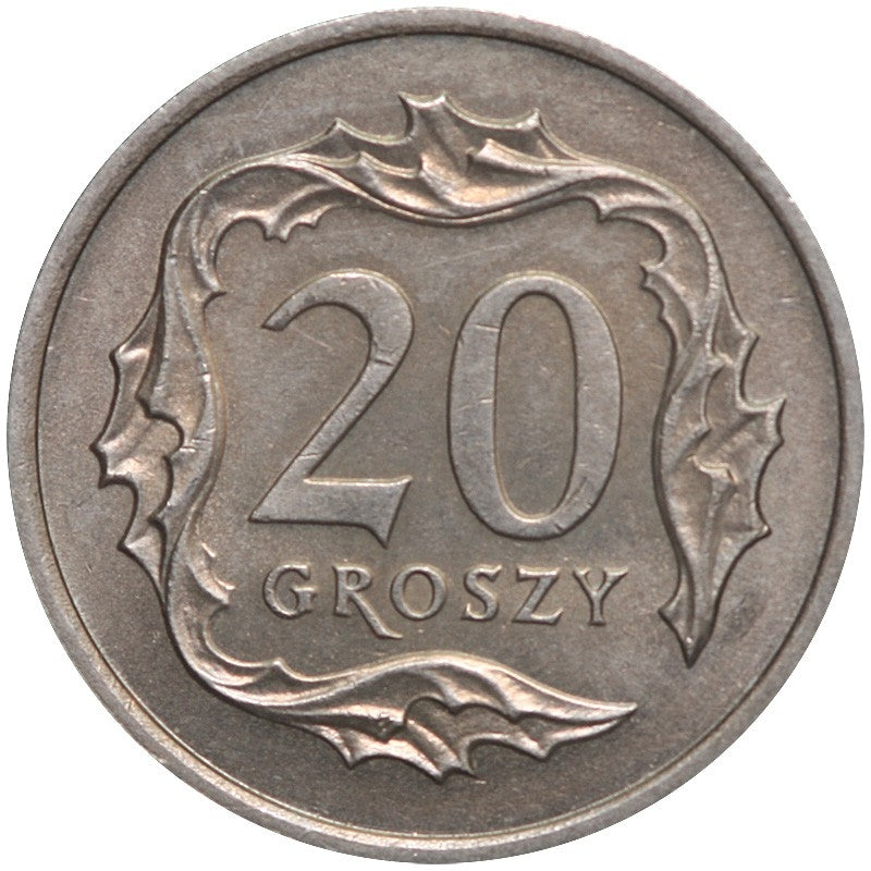 20 groszy, 1992, stan 1/1-