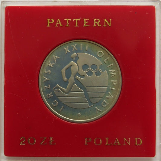 20 zł 1980 -Igrzyska XXII Olimpiady, Moskwa 1980, stan 1