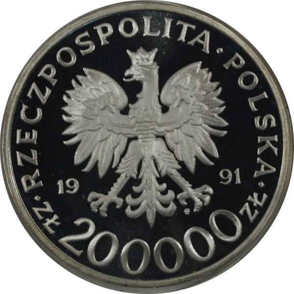 200 000 zł, 70 lat Międzynarodowych Targów Poznańskich 1921-91