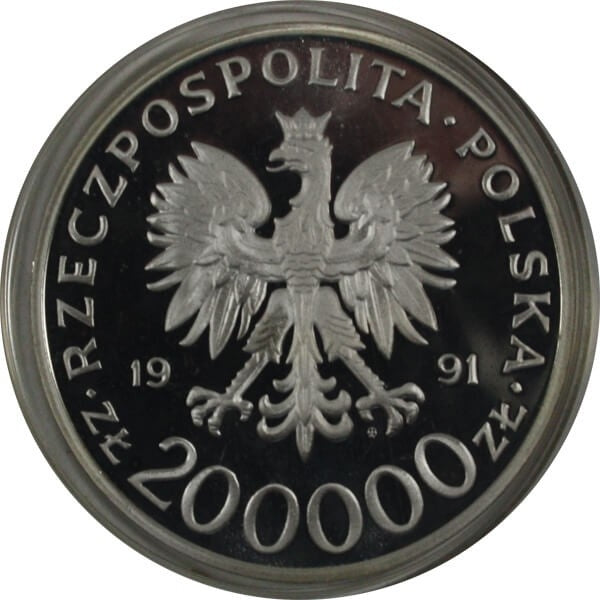 200 000 zł, Gen. Leopold 'Niedźwiadek' Okulicki, 1991 r.