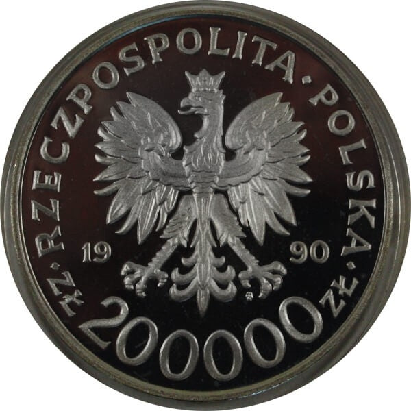 200 000 zł, Gen. Stefan 'Grot' Rowecki, 1990 r.