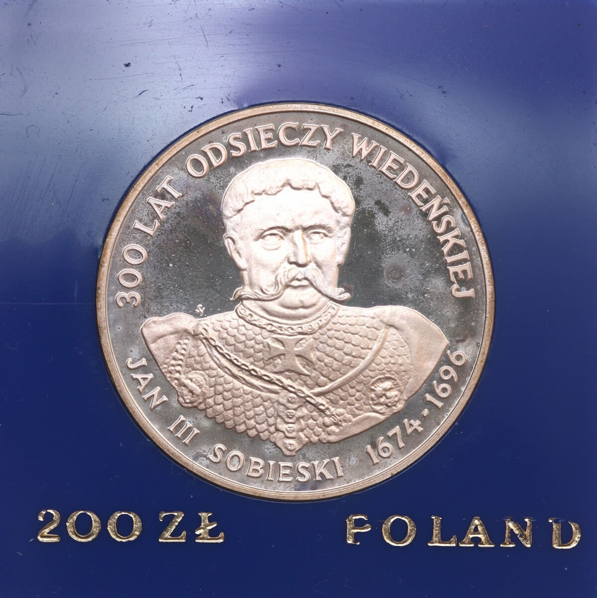 200 zł, 300 lat Odsieczy Wiedeńskiej, Jan III Sobieski 1983 r.