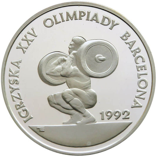 200000 złotych, 1991, Barcelona Sztangista (ciężary)