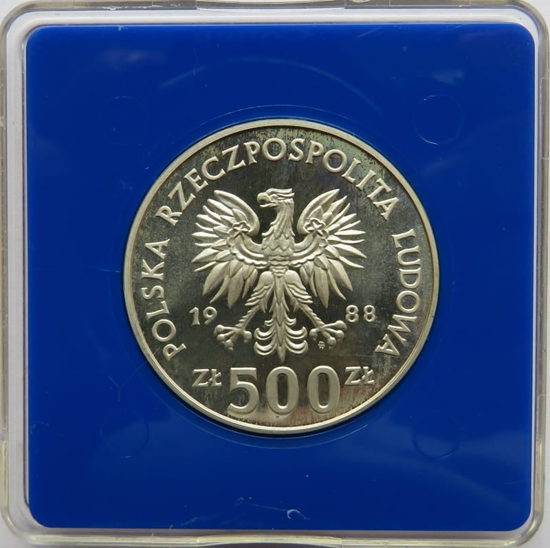 500 zł, Jadwiga, 1988 r. w klipie NBP/PRL