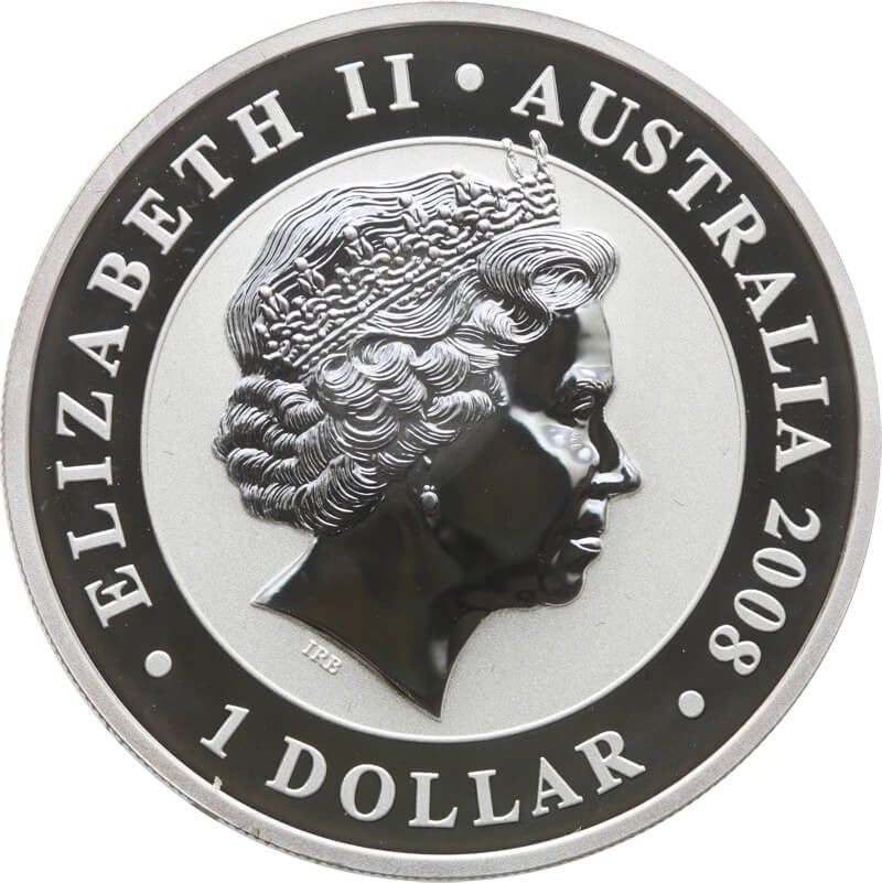 Australia, 1 dolar, Koala, 2008, srebro Ag999, 1OZ