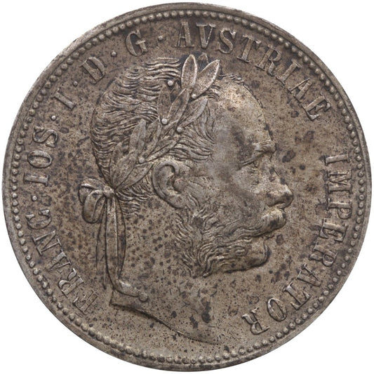 Austria 1 floren, 1878, st. 2