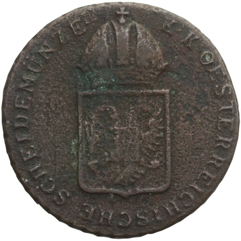 Austria 1 krajcar, 1816 Znak menniczy „S” - Smolnik, st 3-