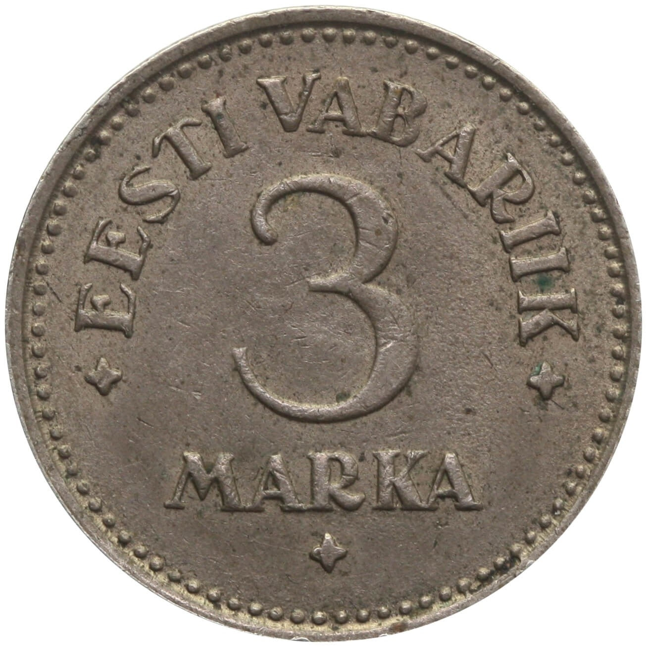 Estonia 3 marki, 1925, stan 3