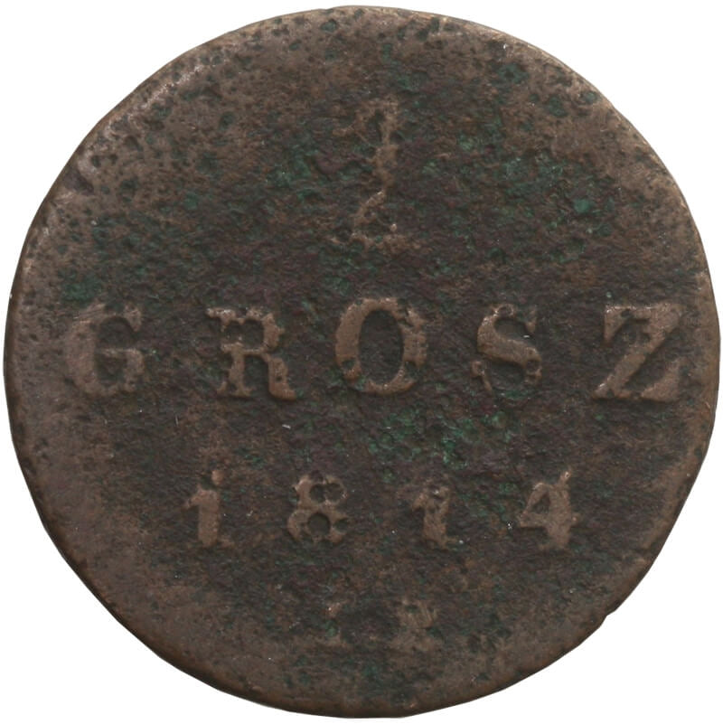 Księstwo warszawskie: 1 grosz 1814