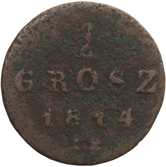 Księstwo warszawskie: 1 grosz 1814