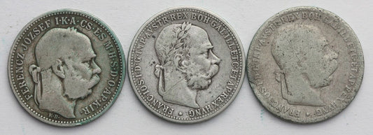 Lot. Austro-Węgry, 3 x 1 korona