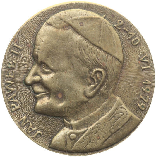 Medal Jan Paweł 2, 1979, Syrenka warszawska