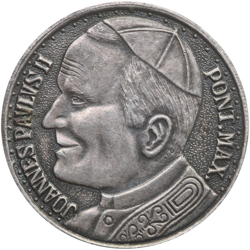 Medal Jan Paweł 2, Totus Tuus, BARDZO rzadka odmiana