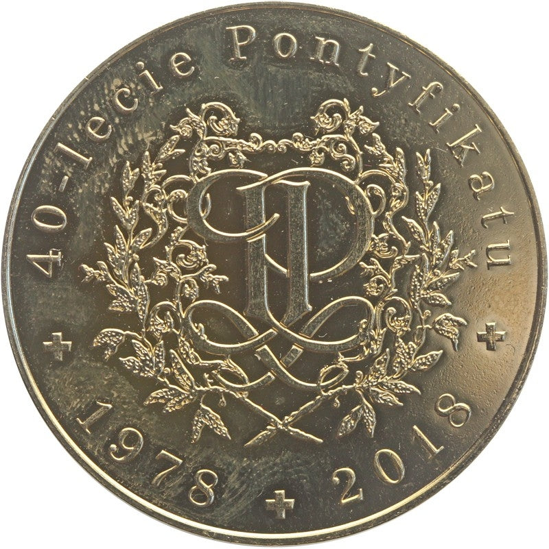 Medal Jan Paweł ii 40 lecie pontyfikatu