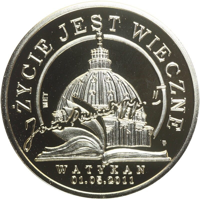 Medal Jan Paweł II Życie jest wieczne