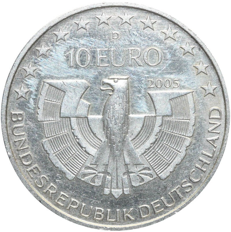 Niemcy 10 euro, 2005 Park Narodowy Lasu Bawarskiego