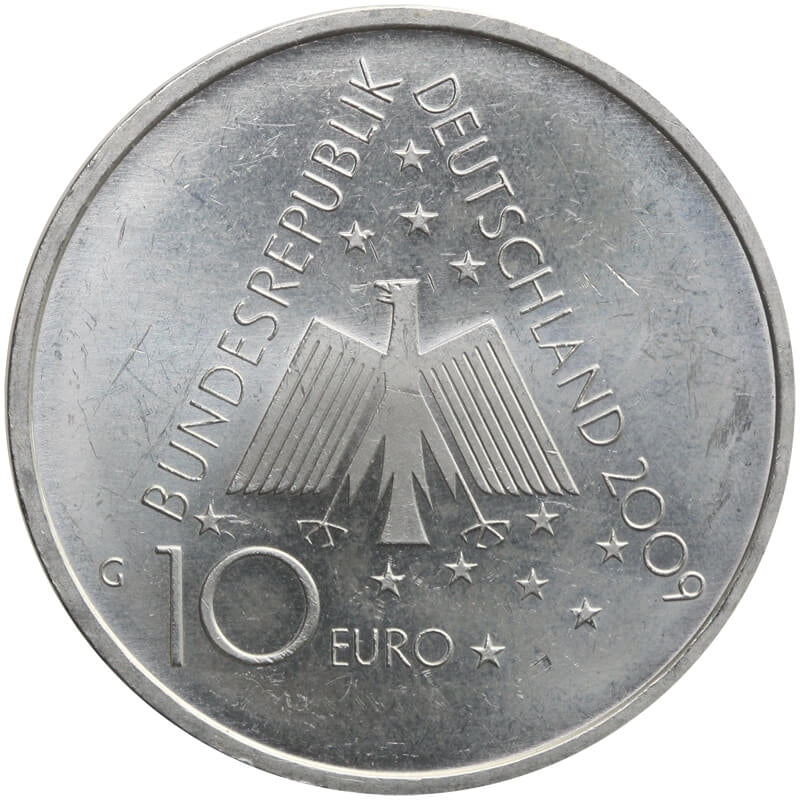 Niemcy 10 euro, 2009 100 rocznica - Hostele młodzieżowe