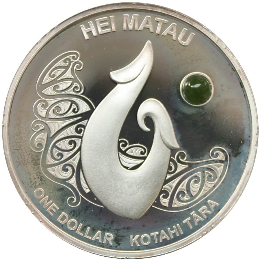 Nowa Zelandia, Elżbieta II, Dolar 2012, Hei Matau