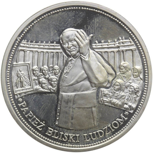 Polska, medal Jan Paweł II, Papież bliski ludziom, 2008 r.