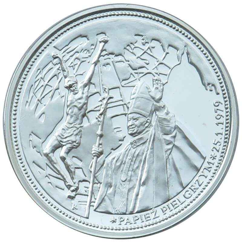 Polska, medal Jan Paweł Papież Pielgrzym, 2008