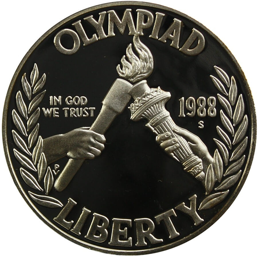 USA 1 dolar, 1988, Igrzyska XXIV Olimpiady, Seul