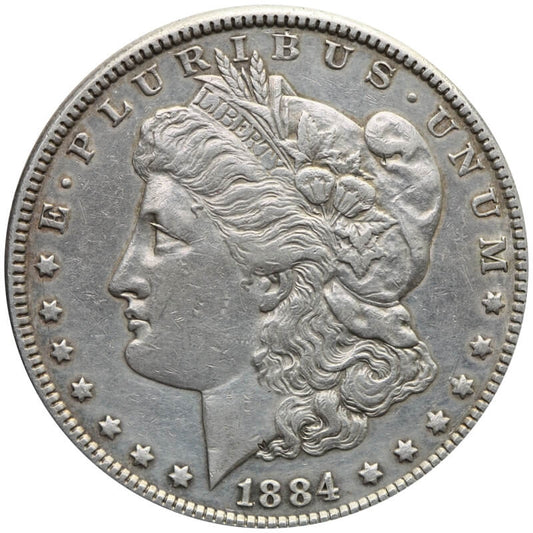 USA 1 dolar, Dolar Morgana, 1884, Filadelfia