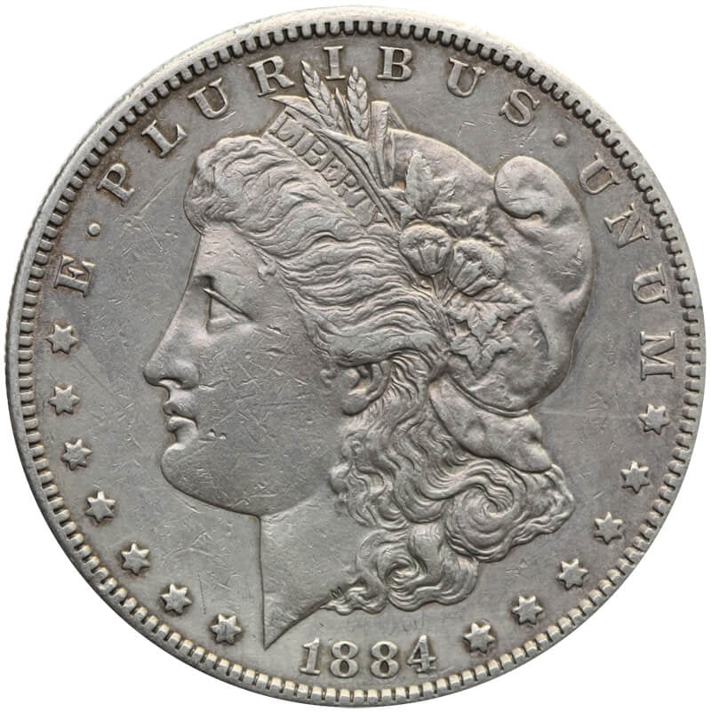 USA 1 dolar, Dolar Morgana, 1884, San Francisco