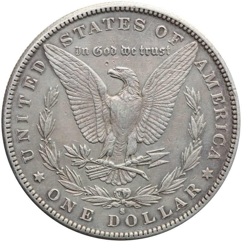 USA 1 dolar, Dolar Morgana, 1884, San Francisco