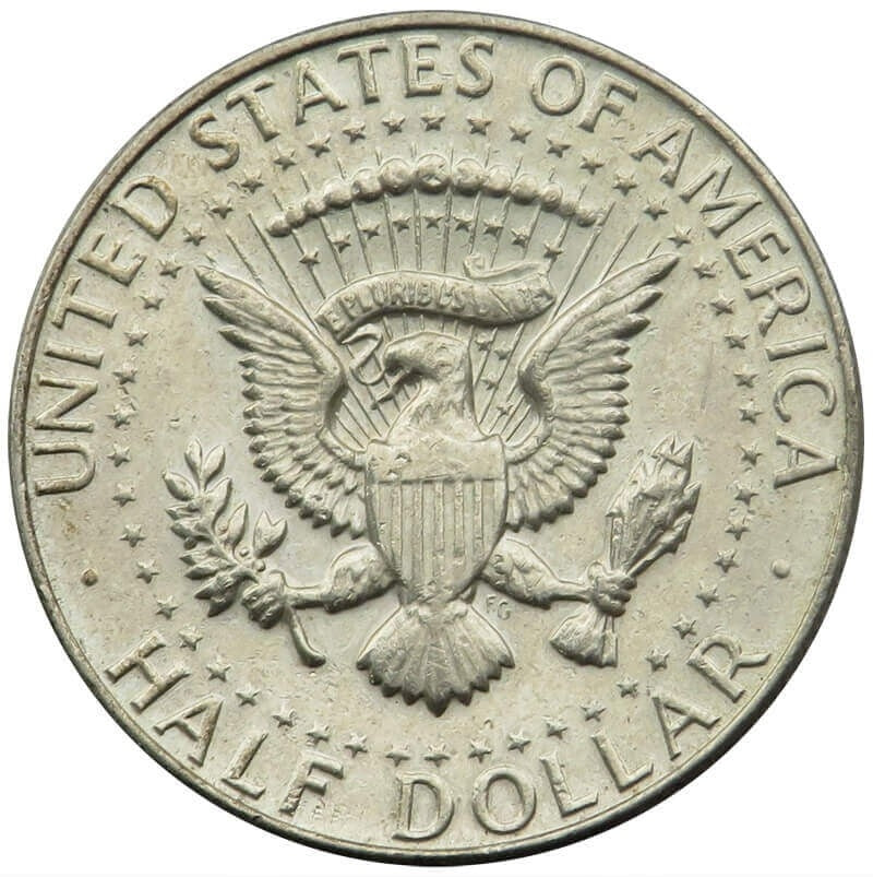 USA 1/2 dolara Kennedy 1968 D srebro