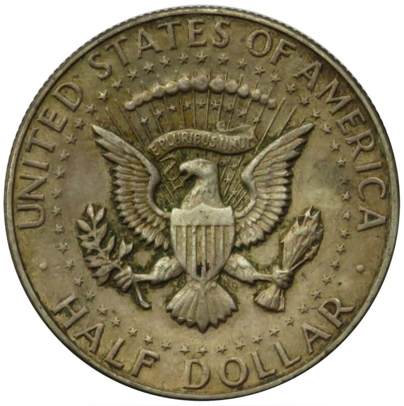 USA, 1/2 dolara Kennedy, 1968 D, stan 2-