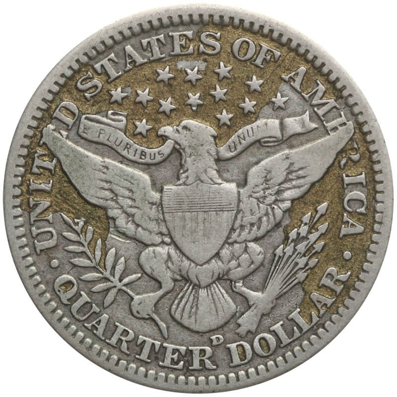 USA ¼ dolara, 1911 Ćwierćdolarówka Barbera, D, 3, ŁADNA