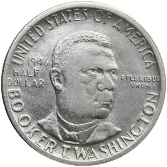 USA ½ dolara, 1946, Booker Taliferro Washington, st. 2