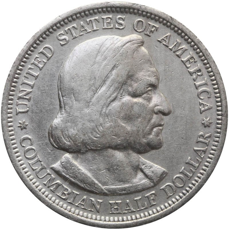 USA ½ dolara, half dollar, 1893, Światowa Wystawa Kolumbijska