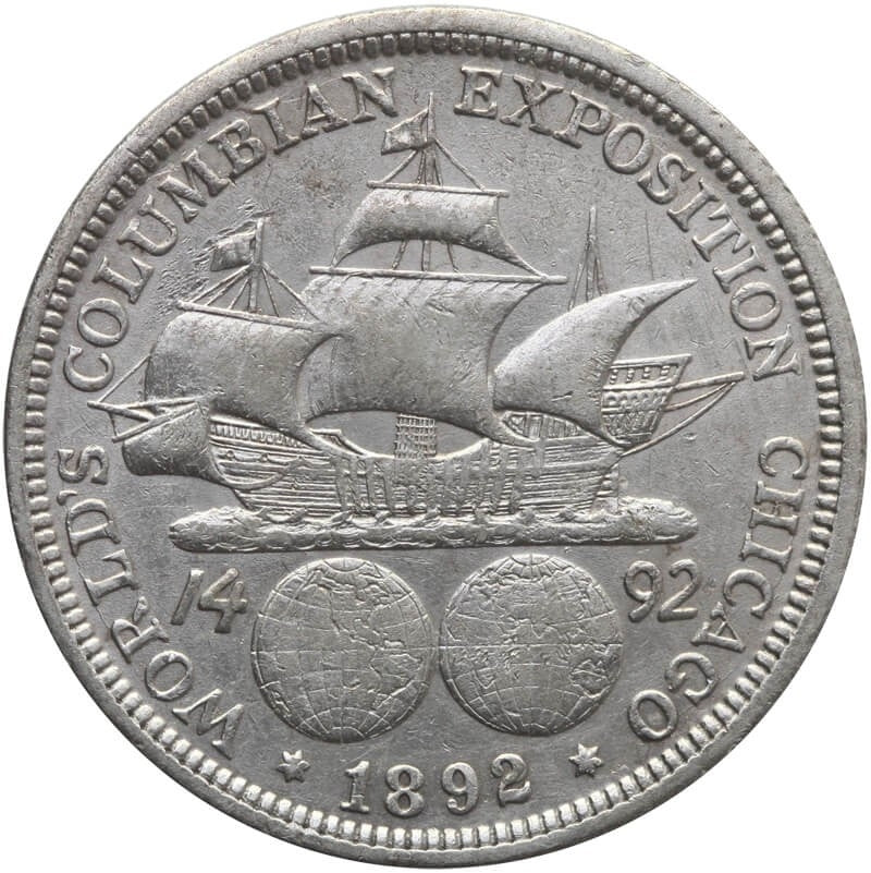 USA ½ dolara, half dollar, 1893, Światowa Wystawa Kolumbijska