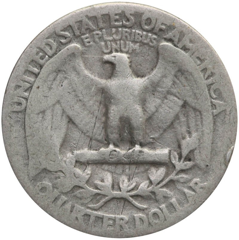 USA ¼ dolara (quarter, 25 centów), 1936, ćwierćdolarówka Waszyngtona, Ag900