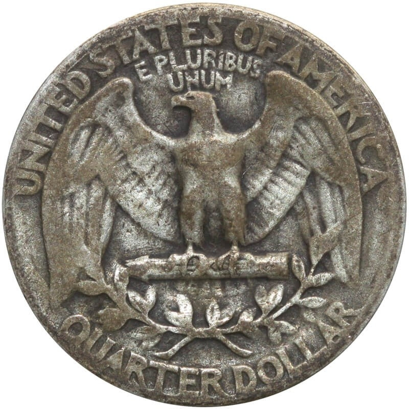 USA ¼ dolara (quarter, 25 centów), 1941, ćwierćdolarówka Waszyngtona, Ag900