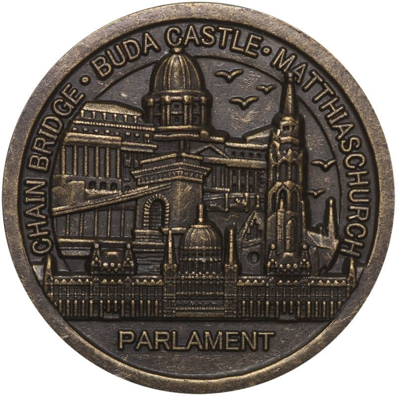 Węgry, Medal okolicznościowy Budapeszt, Parlament